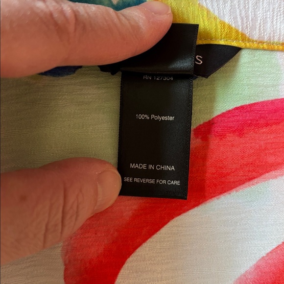 Ali Miles - Multicolor Abstract 3/4 Sleeve Jacket - Picture 4 of 8